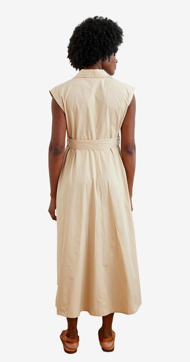 Produktbild Vertbaudet Langes Baumwollkleid mit Bindegürtel für Schwangerschaft und Stillzeit (44)