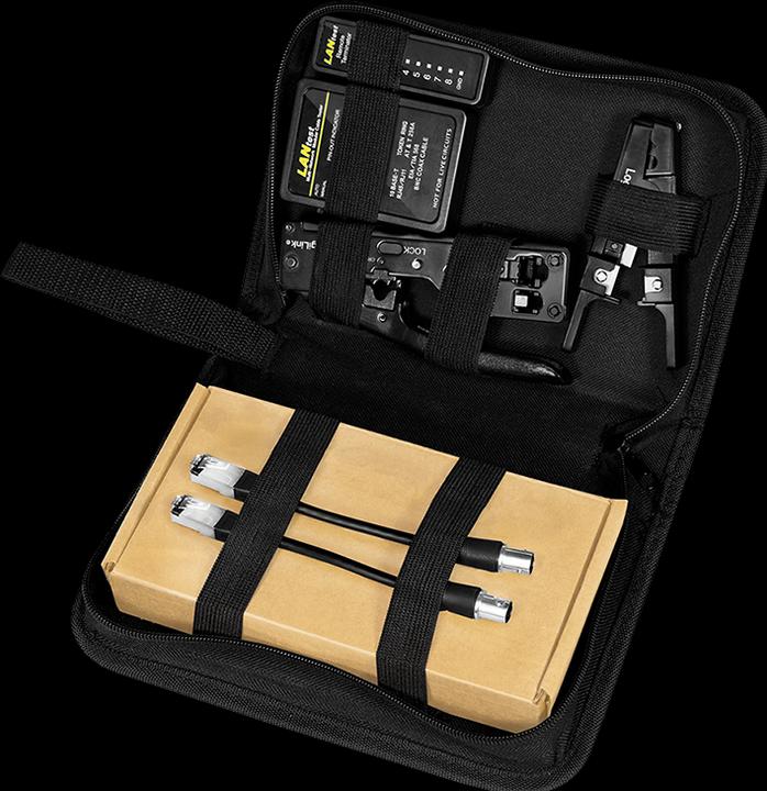 Produktbild LogiLink Netzwerk-Werkzeug-Set, 4-teilig (Werkzeug)