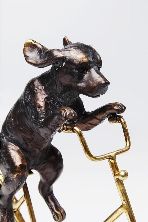 Actual product image Kare Design Deco Object Dog With Bicycle