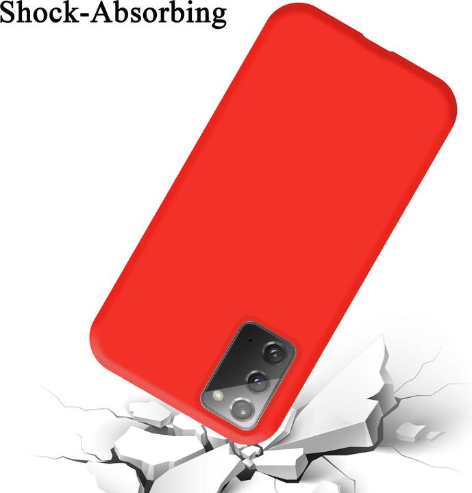 Produktbild Cadorabo TPU Liquid Silicone Case Cover (Samsung Galaxy Note 20)