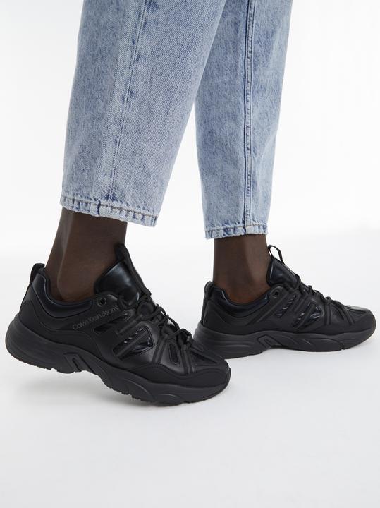 Image du produit Calvin Klein Retro Tennis Lace Up Heren Sneakers Zwart - Maat 45 (45)