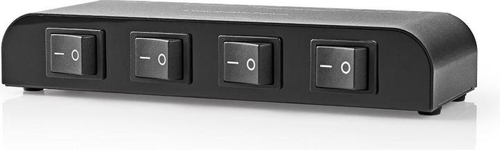 Actual product image Nedis Loudspeaker Control Unit - 4 ways - Terminal - Black (0.10 m)