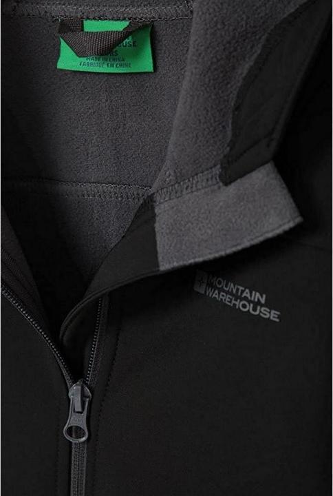 Actual product image Mountain Warehouse Exodus Softshell Jacket Water Resistant (116)