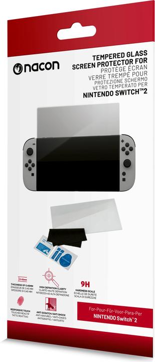 Actual product image Nacon Gaming Tempered Glass Screen Protector (Switch 2)