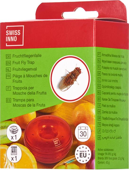 Produktbild Swissinno Fruchtfliegenfalle mit Lebensmittelköder 1er