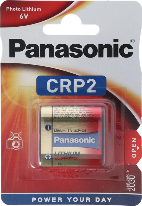 Image du produit Panasonic Photo Lithium CRP2 (1 pcs, CRP2, 1600 mAh)