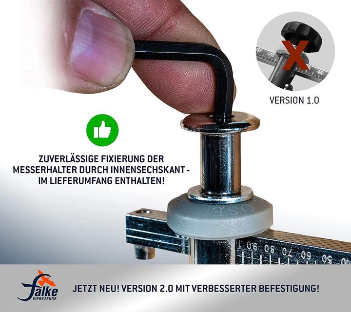 Produktbild Falke Werkzeuge Kreisschneider FKS-H 200 (40-200mm)