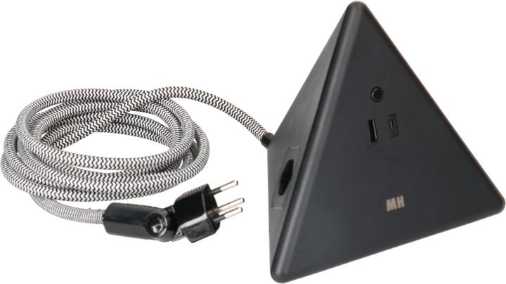 Produktbild Max Hauri Energy Pyramide (2 x, Typ 13, USB-C, USB-A, 2.50 m)