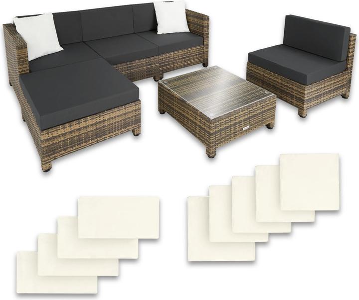 tectake Rattan Lounge