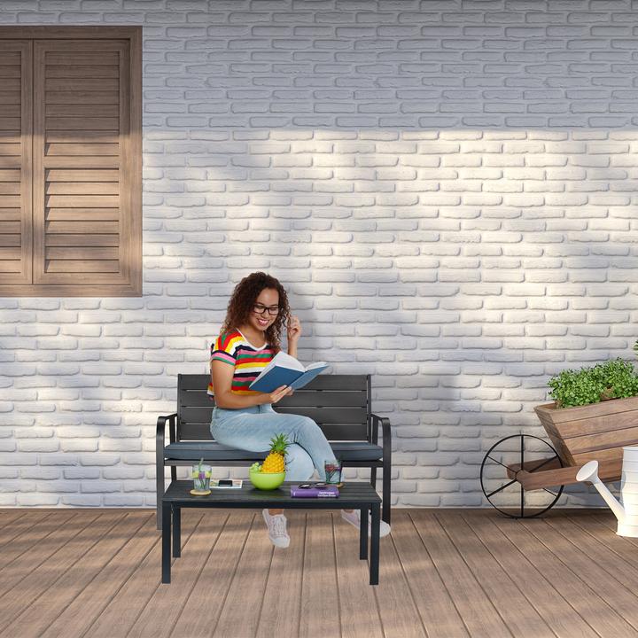 Image du produit Relaxdays Banc de jardin