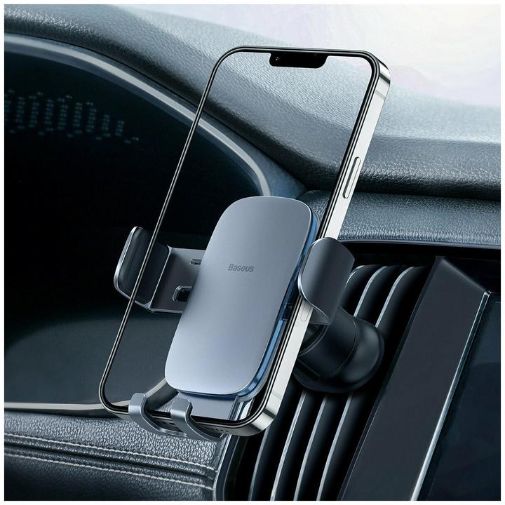 Immagine prodotto Baseus Metal Age II Supporto auto gravitazionale su griglia di ventilazione (grigio)