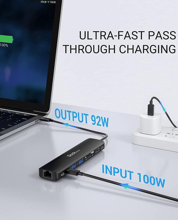 Image du produit Dockteck 7-in-1 (USB-C, 7 Ports)