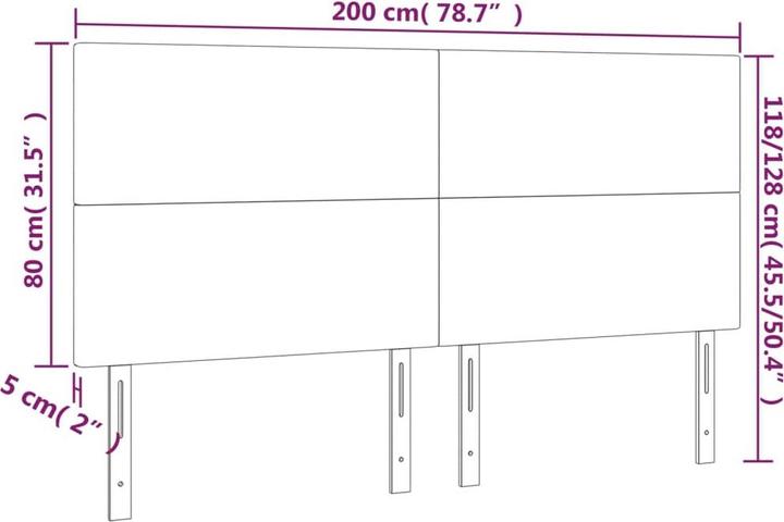 Immagine prodotto VidaXL Ruben (200 x 5 x 128 cm)