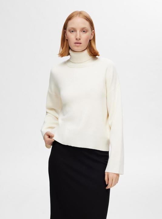 Actual product image Selected Femme Slfkamma Ls Knit Roll Neck Noos (XXL)