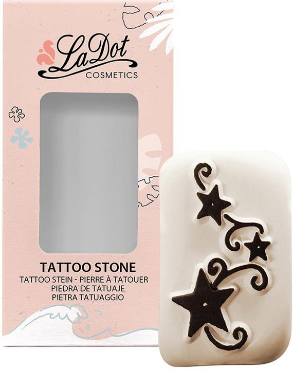 Actual product image La Dot Cosmetics Stamp tattoo stone medium ribal star