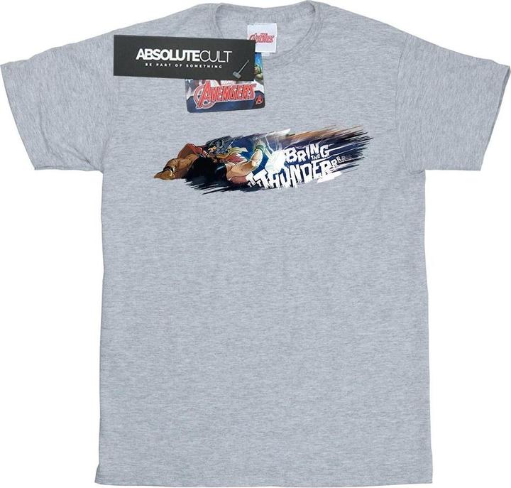 Actual product image Boys Thor Bring The Thunder T-Shirt (128)