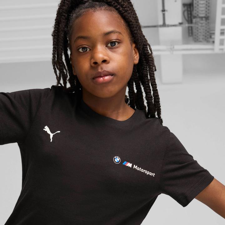 Produktbild Puma BMW Mms Kids Ess Logo Tee 2 (110)