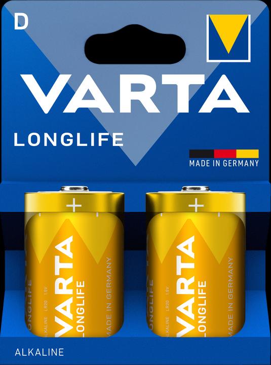 Varta Longlife (2 pcs, D, 15800 mAh)