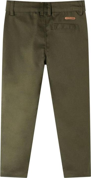 Actual product image VidaXL Children's trousers khaki 104,Material: 60 % cotton. 37 % polyester (104)