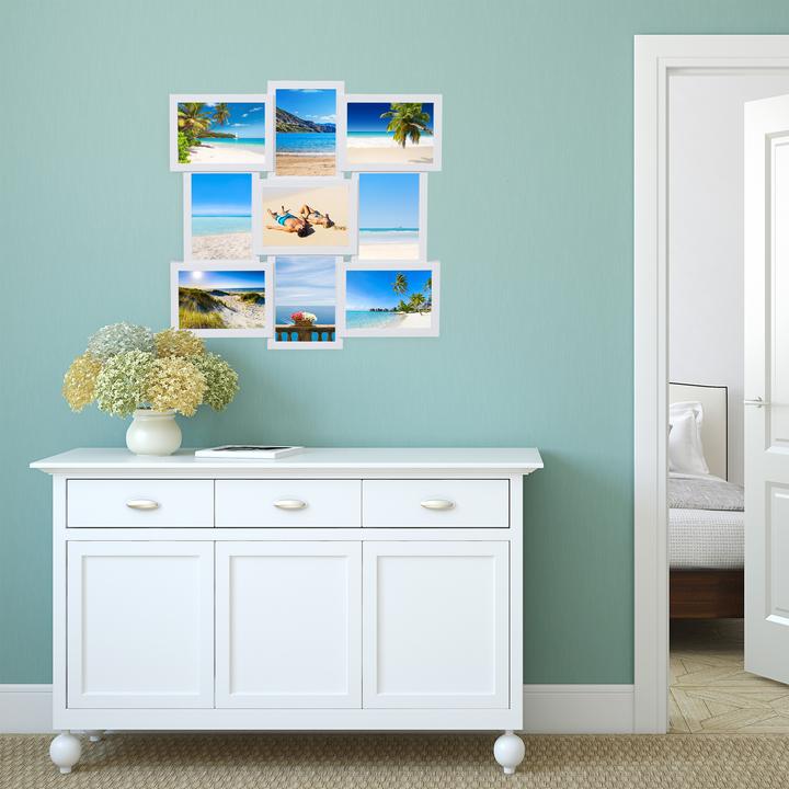 Actual product image Relaxdays Collage Picture Frame for 9 Photos (13 x 18 cm)