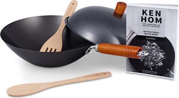 Image du produit Ken Hom KH331051 (31 cm, Wok, Acier au carbone)