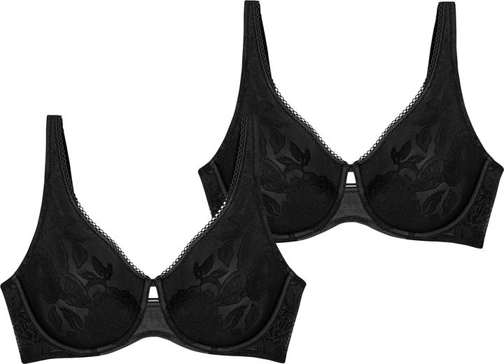 Actual product image Triumph Wild Rose Sensation underwired bra (90 F, pack of 2)
