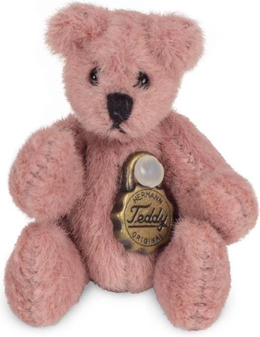 Immagine prodotto Teddy Hermann Orsacchiotto rosa 4 cm - Orsetto da collezione