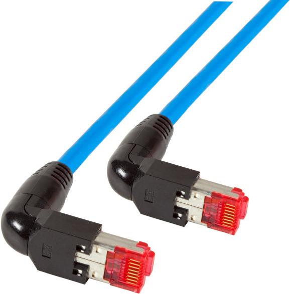Image du produit EFB Elektronik S/FTP, Cat., 2x TM21 90°, AWG27/7 UC900 (S/FTP, CAT6a, 3 m)
