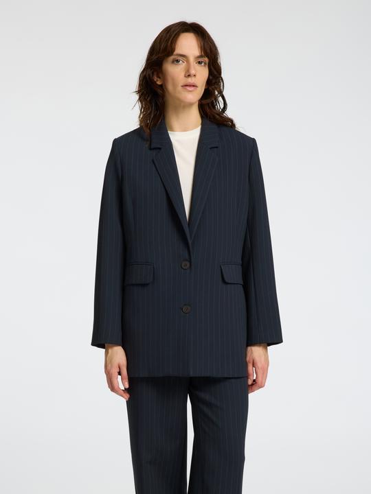 Produktbild Selected Femme Slfrita Ls Relaxed Blazer Pin Stri Noos (40)