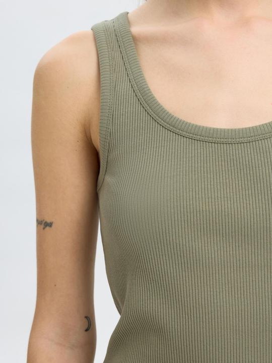 Immagine prodotto Selected Femme Rippmuster Baumwoll Tanktop (S)