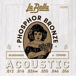 Produktbild La Bella 7GPB Phosphor Bronze 012/056