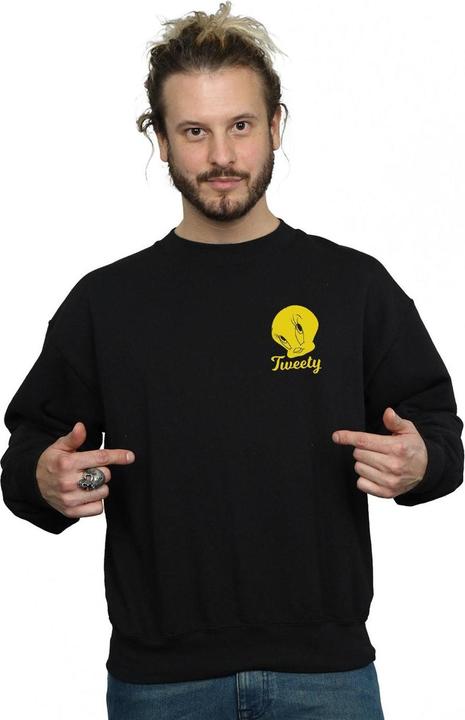 Immagine prodotto Looney Tunes Tweety Pie Head Felpa Uomo (XL)