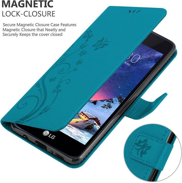 Image du produit Cadorabo Couverture du livre de fleurs (LG K8 2017)