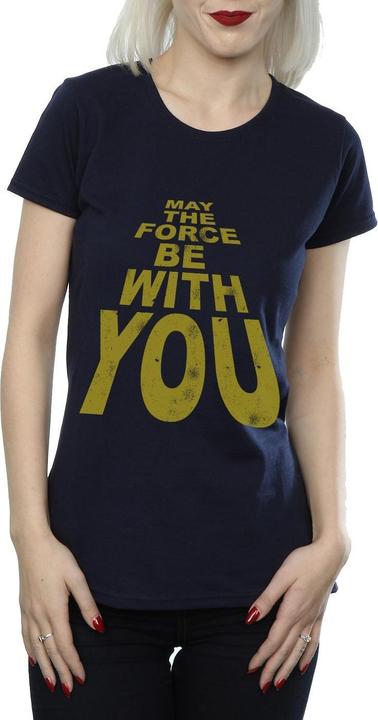 Immagine prodotto Star Wars May The Force Be With You Maglietta Donna (XS)