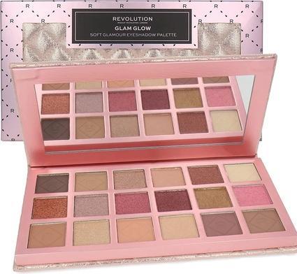 Actual product image Makeup Revolution Soft Glamour Eyeshadow Palette Glam Glow
