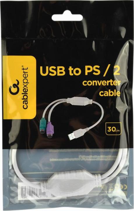 Immagine prodotto Gembird Adattatore tastiera/mouse UAPS12 (0.30 m, USB 1.1)