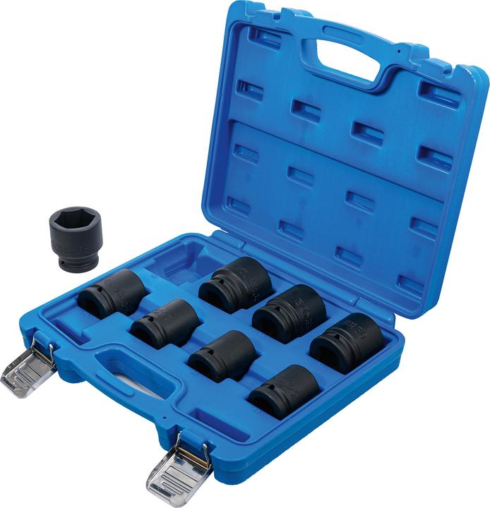 BGS Jeu de douilles à choc 20 mm (3/4") 22 - 38 mm 8 pièces