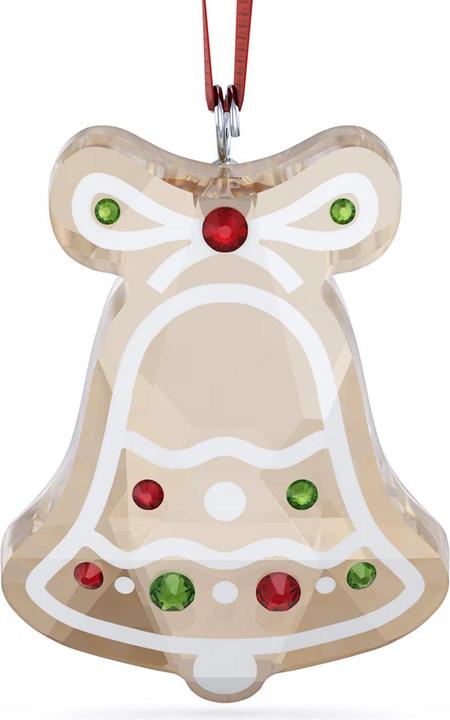 Swarovski Holiday Cheers Gingerbread Bell Ornament