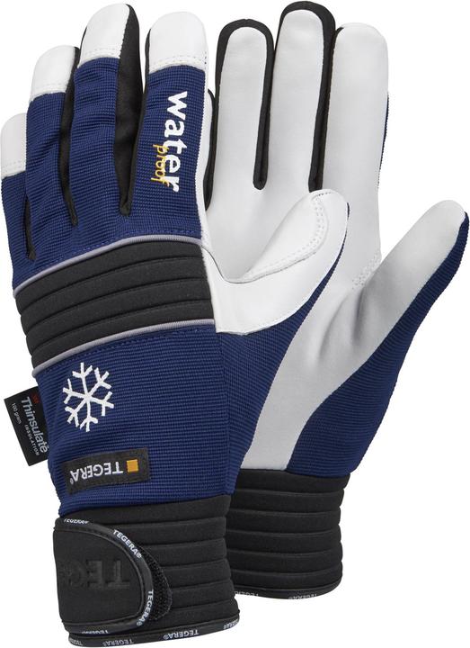 Actual product image Ejendals TEGERA 297 workshop gloves elastane, latex, leather, polyester (8)