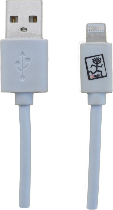Actual product image 2GO 795781 USB Cable USB B Lightning (1 m, USB 3.2 Gen 2)