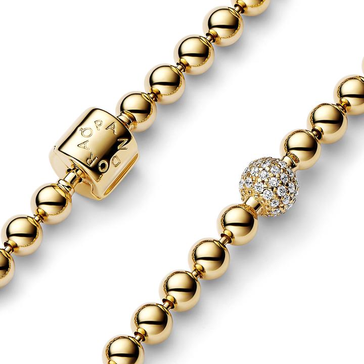 Image du produit Pandora Bracelet (21 cm, Plaqué or, Métal)