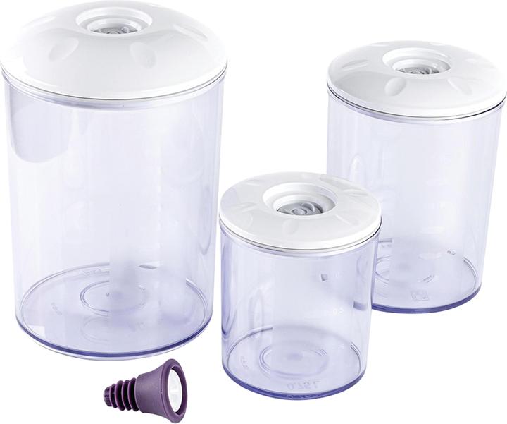 Actual product image Magic Vac SET 3 FAMILIY 0,75l + 1,5l + 3l vacuum container (5.25 l)