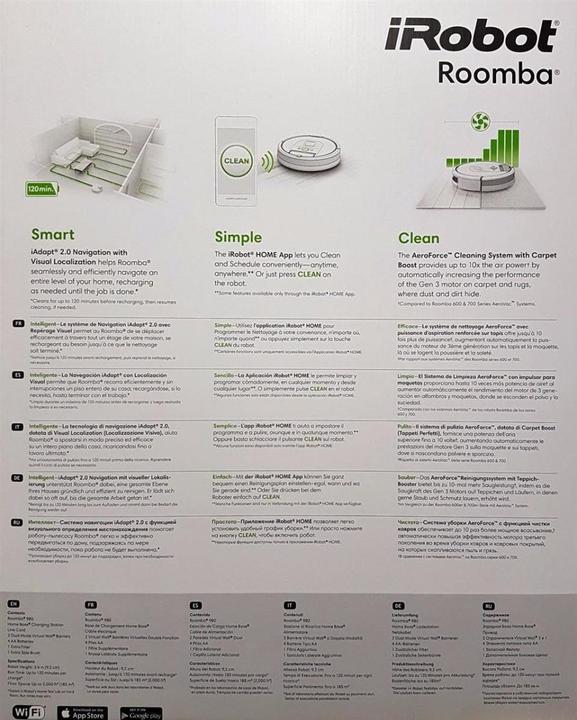 Actual product image iRobot Roomba 980 (Robot vacuum)