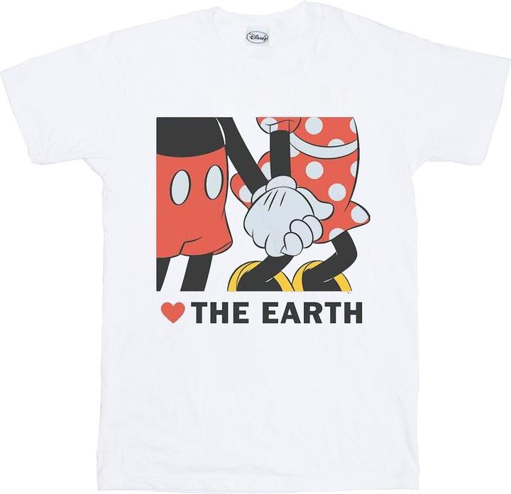 Produktbild Disney Mickey Mouse Heart The Earth TShirt (L)