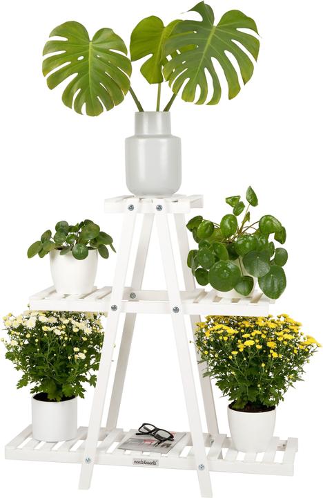 Immagine prodotto Needs&Wants Blumenregal "Bloomy1" mit 3 Etagen, Fichte (weiss)
