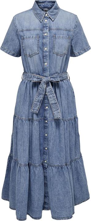 Only ONLALIYAH Langes Kleid Jeanskleid