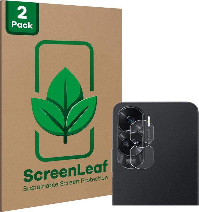 Immagine prodotto ScreenLeaf Pellicola protettiva sostenibile Pellicola protettiva dello schermo chiara trasparente (2 Pezzo/i, Honor 90 Lite)