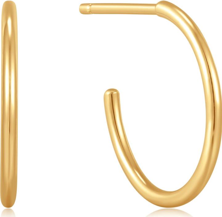 Produktbild Ania Haie 14Kt Gold Mini Hoop Ohrstecker (585er Gelbgold)