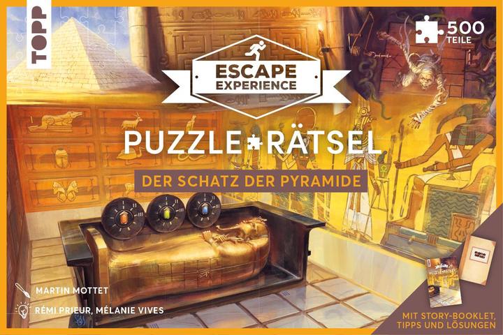 Image du produit Escape Experience - Énigmes - Le trésor de la pyramide (500 pièces)