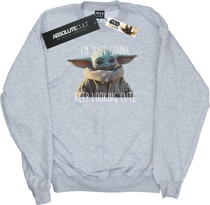 Produktbild Star Wars The Mandalorian Keep Looking Cute Sweatshirt (XL)